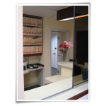 View of front desk