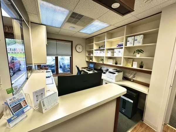 Keiper Family Dental Reception Desk